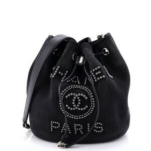 Chanel Deauville Drawstring Bucket Bag #223617C31B